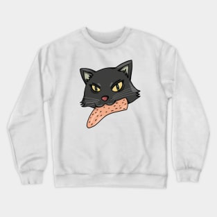 Cat Got Your Tongue Crewneck Sweatshirt